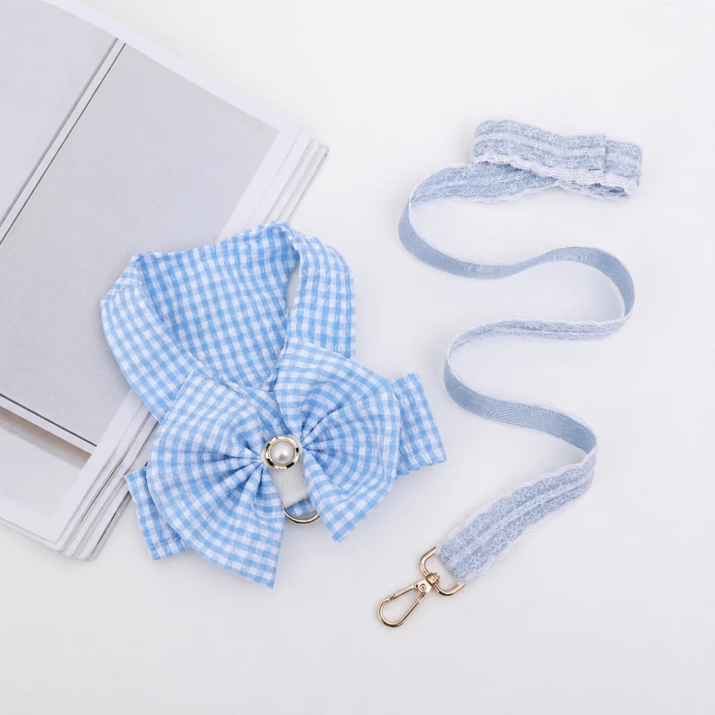 Bubble-Grid Pet Harness for Small Dogs & Cats