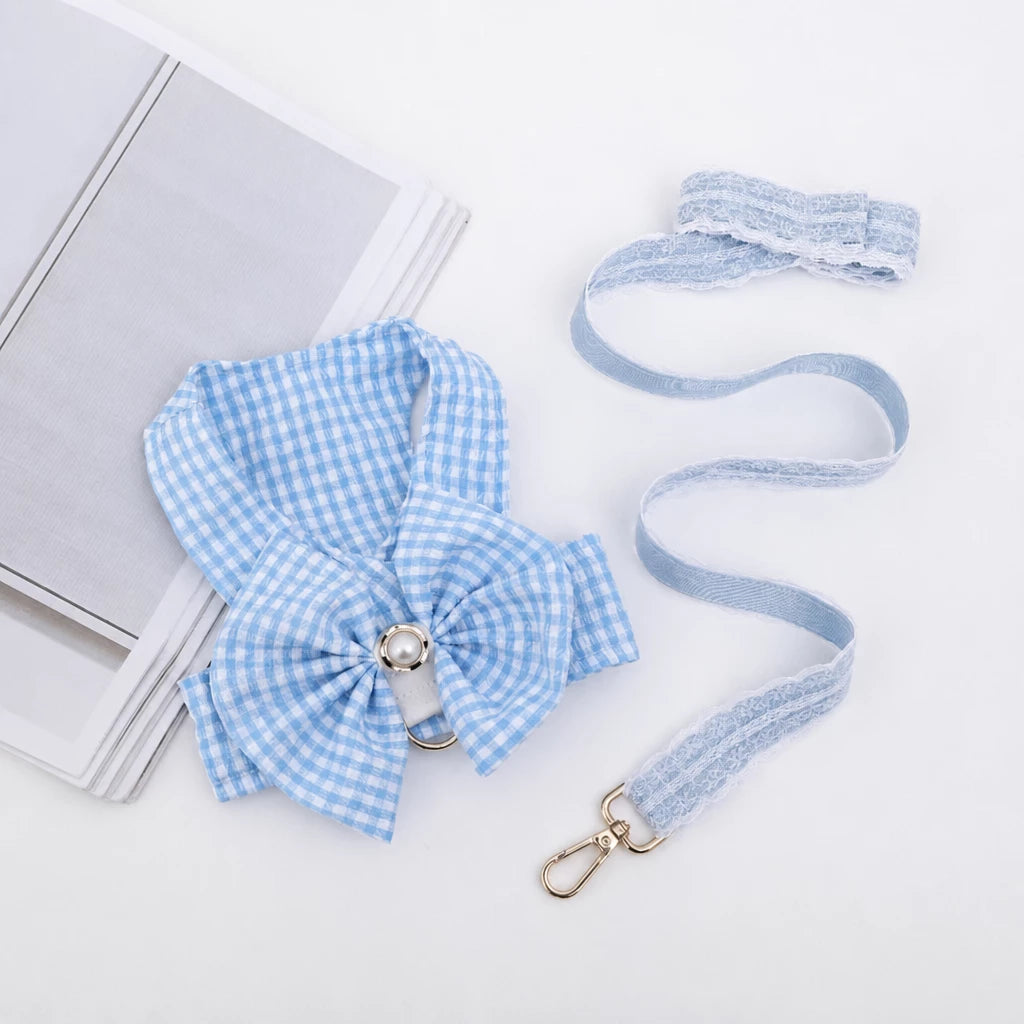 Bubble-Grid Pet Harness for Small Dogs & Cats