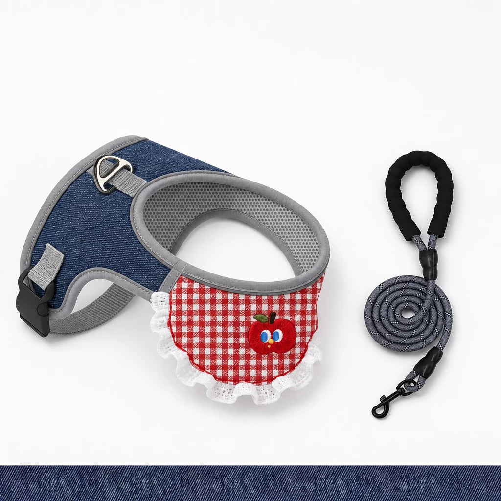 Nylon Vest-Style Dog Harness for Small to Medium Dogs