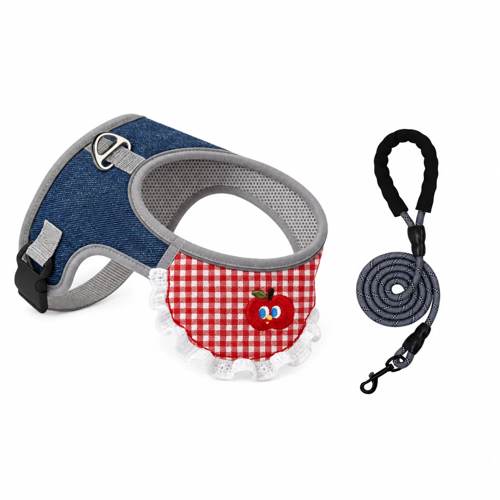 Nylon Vest-Style Dog Harness for Small to Medium Dogs