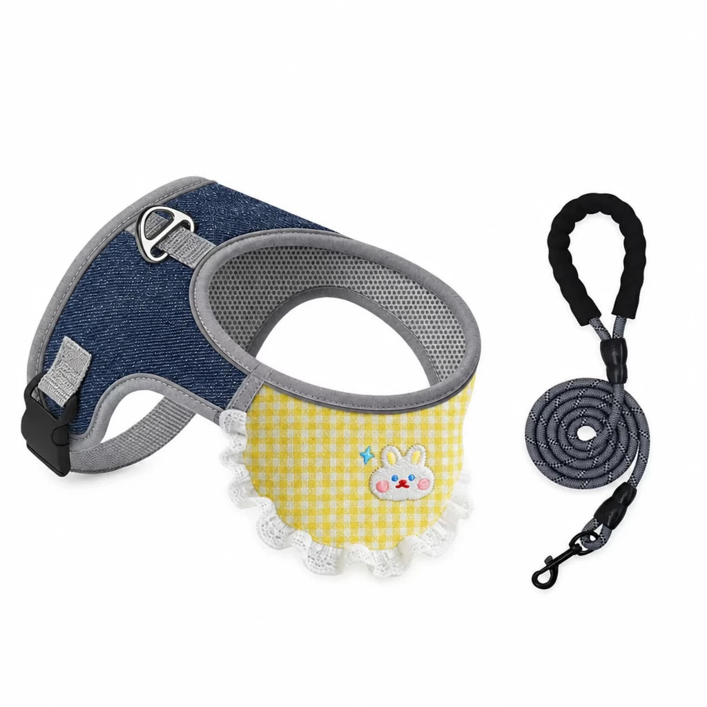 Nylon Vest-Style Dog Harness for Small to Medium Dogs