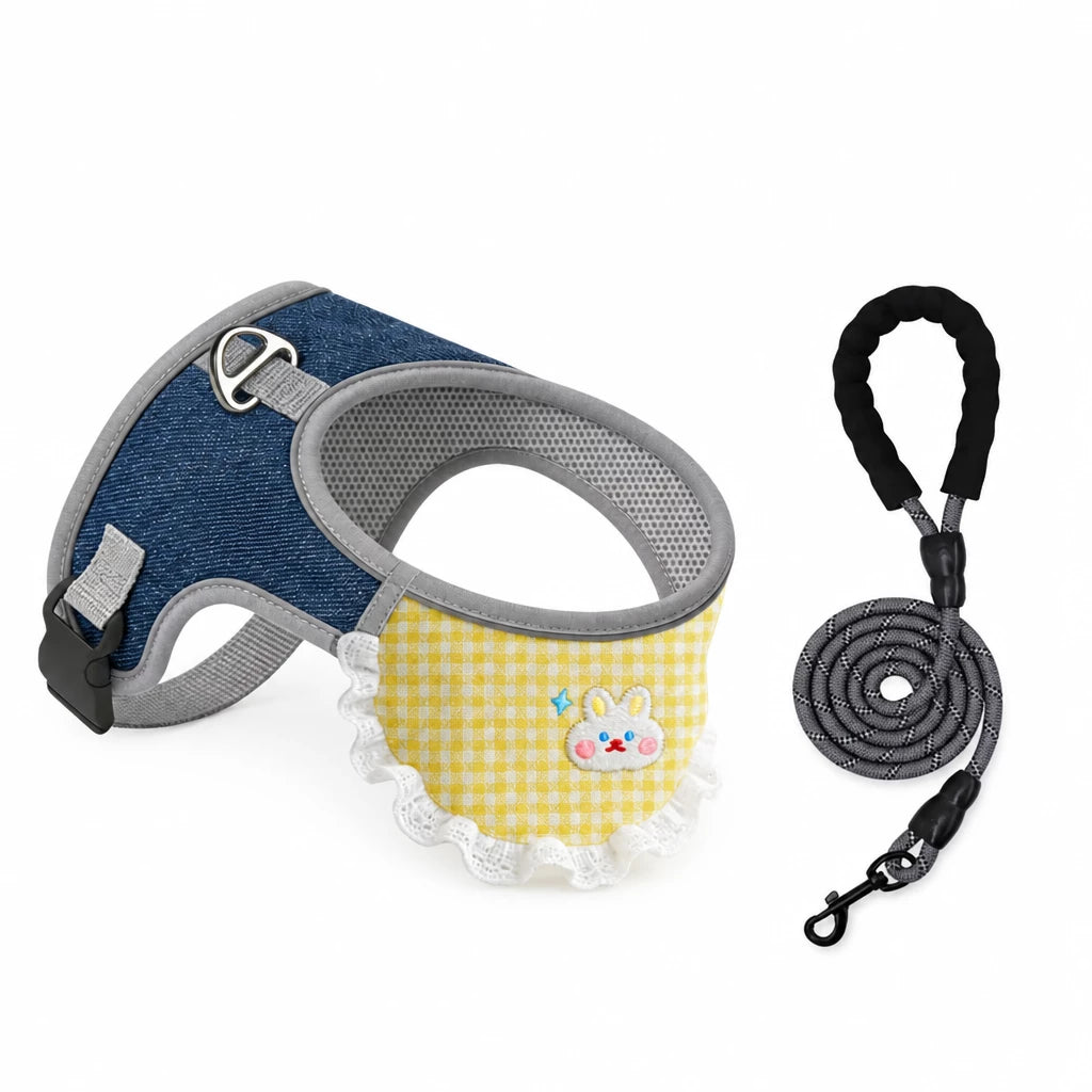 Nylon Vest-Style Dog Harness for Small to Medium Dogs