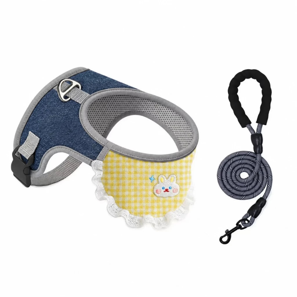Nylon Vest-Style Dog Harness for Small to Medium Dogs