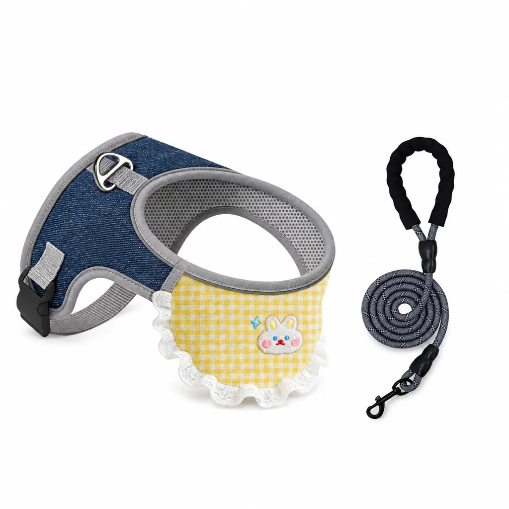 Nylon Vest-Style Dog Harness for Small to Medium Dogs