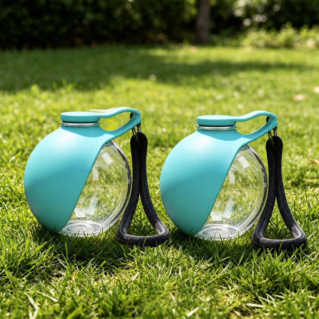 Portable Foldable Dog Water Bottle for Walks and Travel