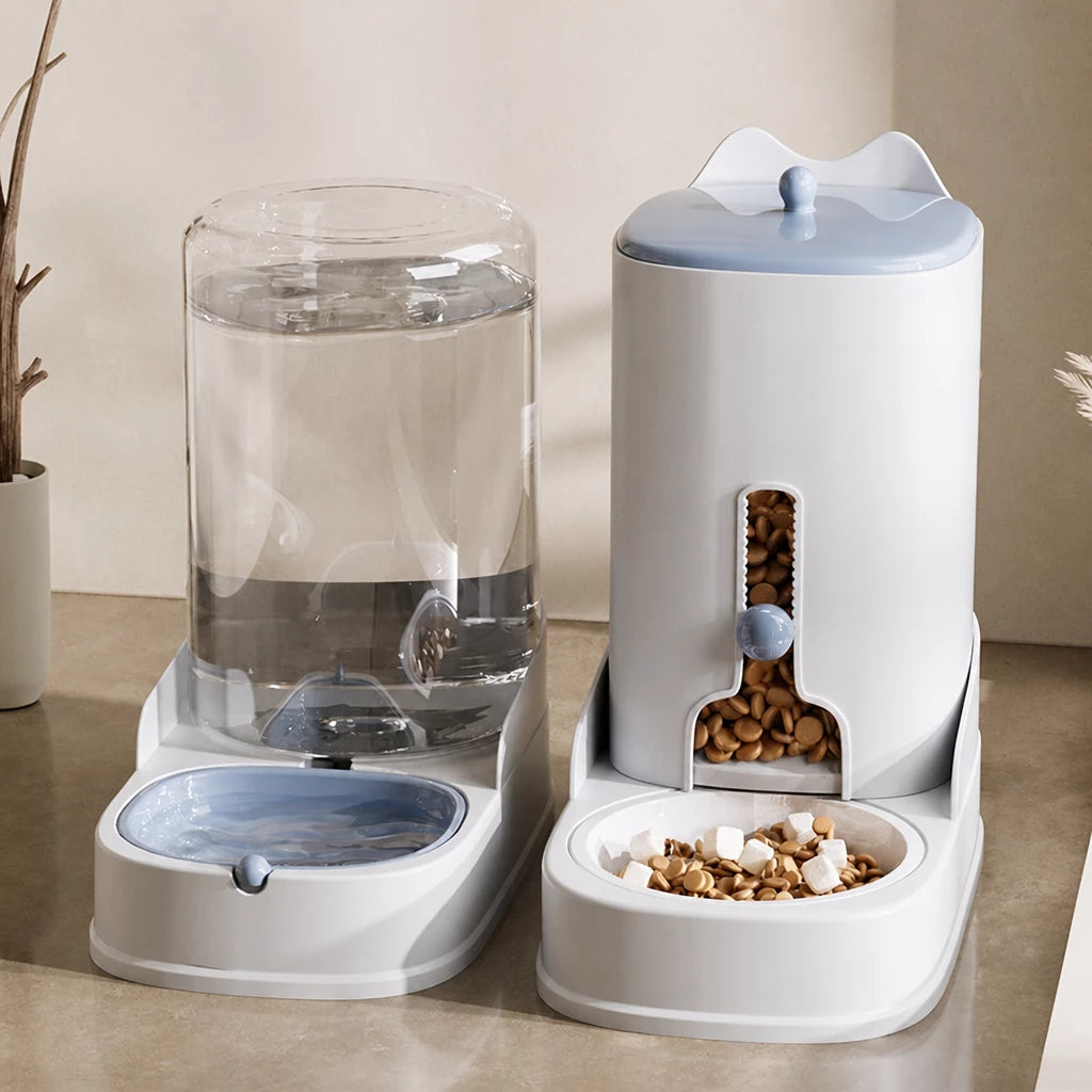 Automatic Pet Feeder & Water Dispenser