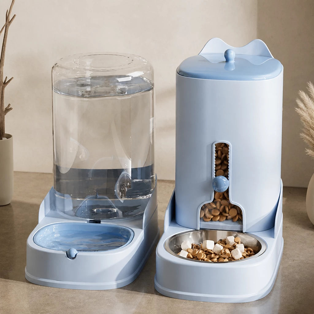 Automatic Pet Feeder & Water Dispenser