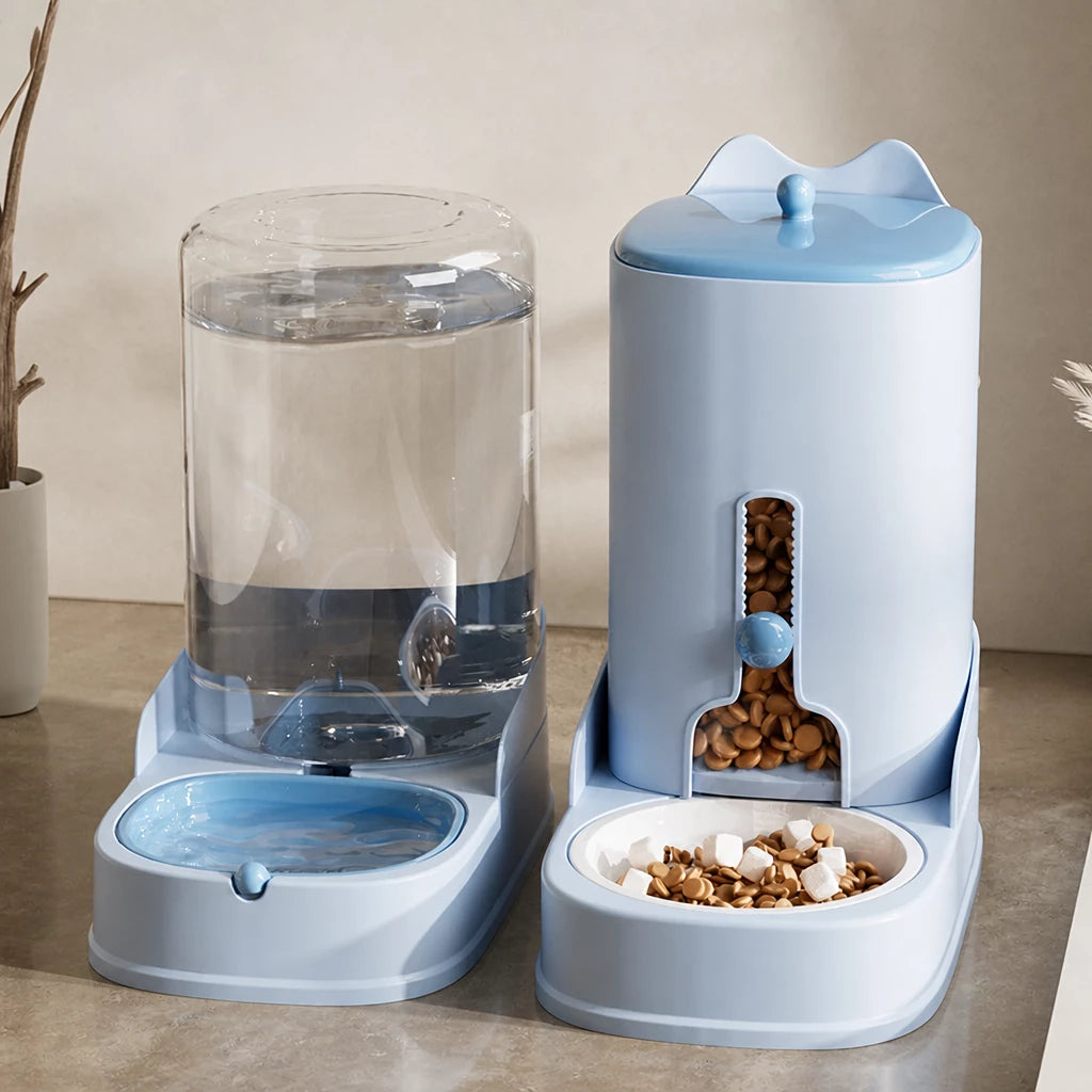 Automatic Pet Feeder & Water Dispenser