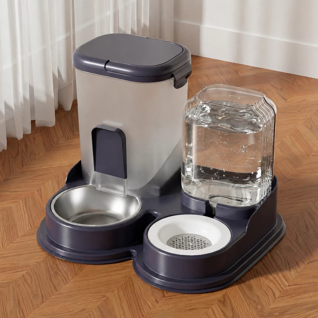 Non-Electric Pet Water Dispenser for Cats & Dogs