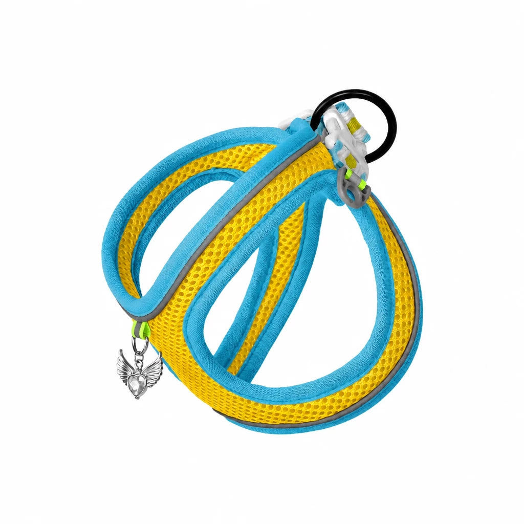 Adjustable Dog Harness with 4.6-ft Leash for Small Dogs