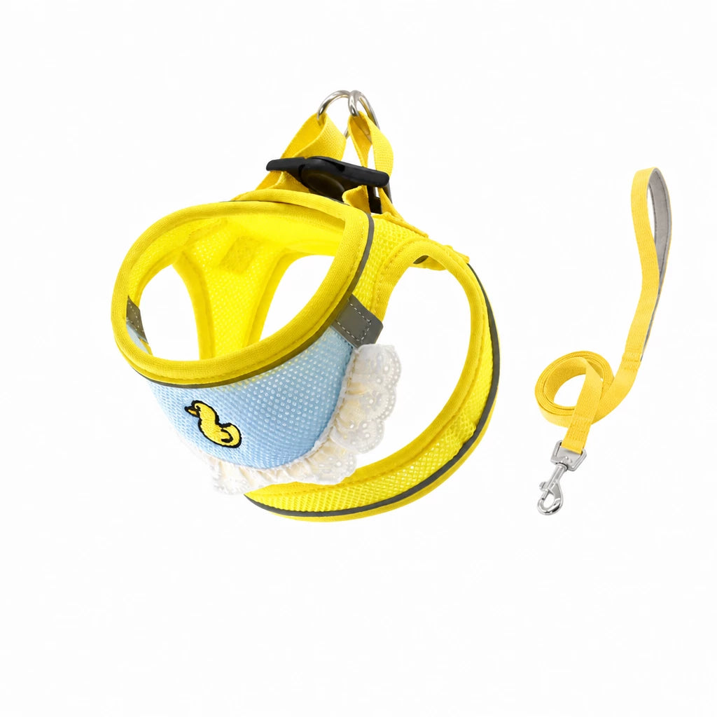 Nylon Dog & Cat Harness and Leash for Everyday Walks