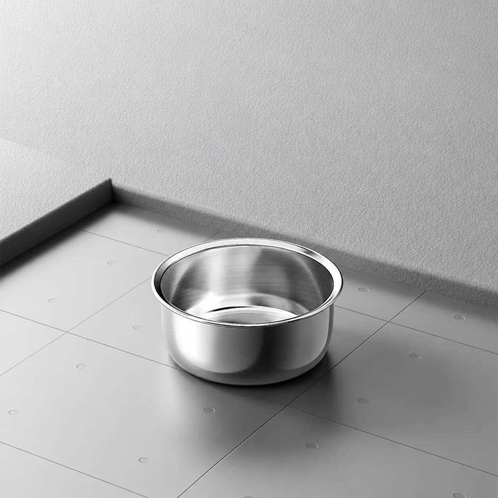 Stainless Steel Double Pet Bowls with Elevated Stand