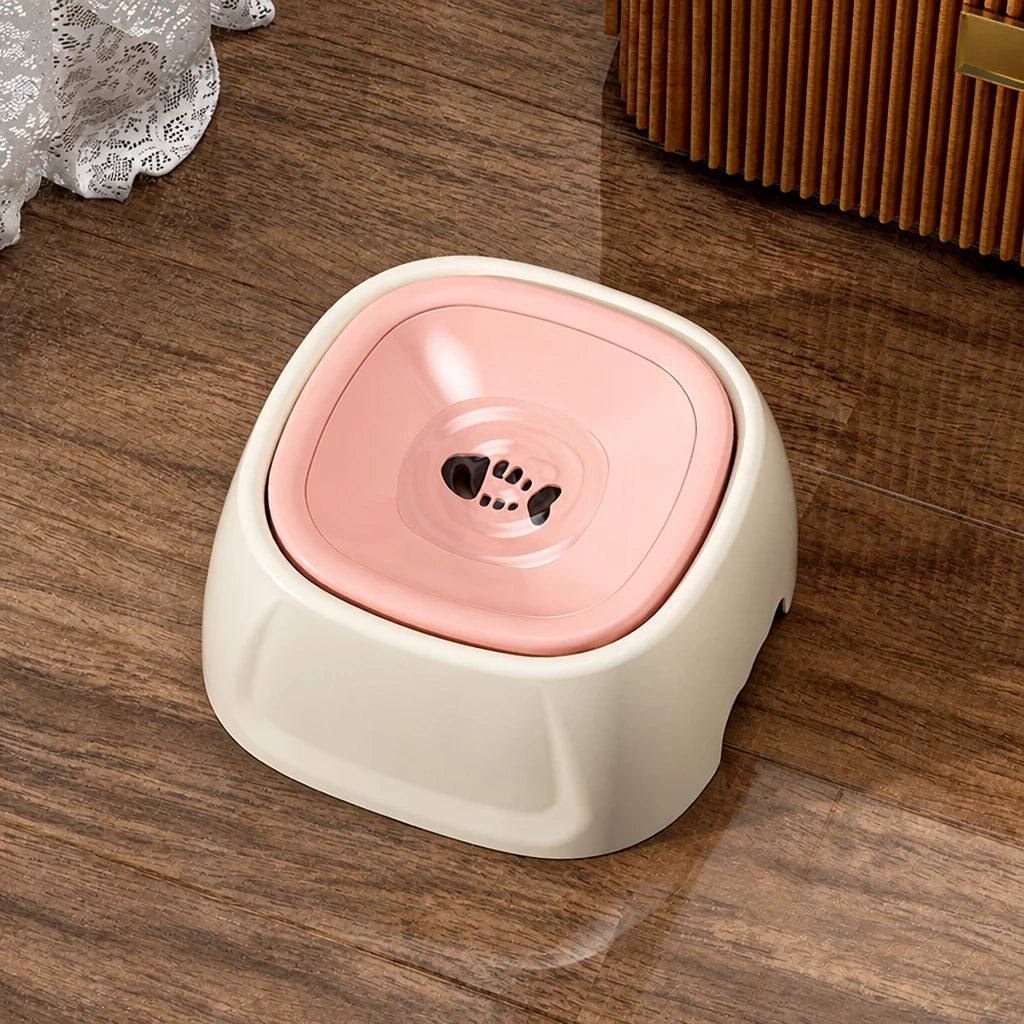 Floating Plastic Water Bowl for Dogs and Cats