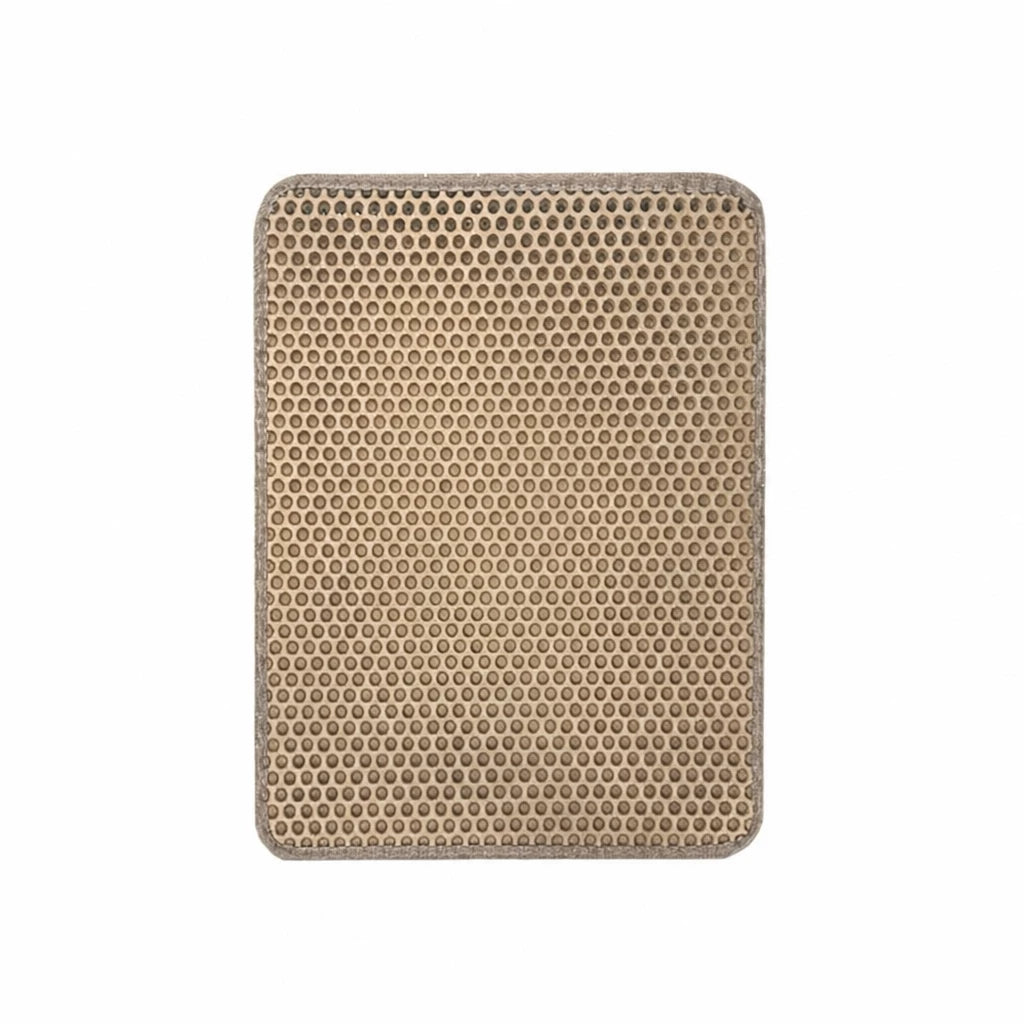 Double-Layer Cat Litter Mat with Cut-to-Fit Design