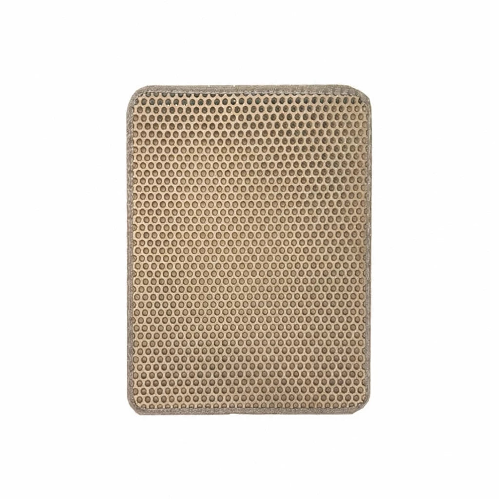 Double-Layer Cat Litter Mat with Cut-to-Fit Design