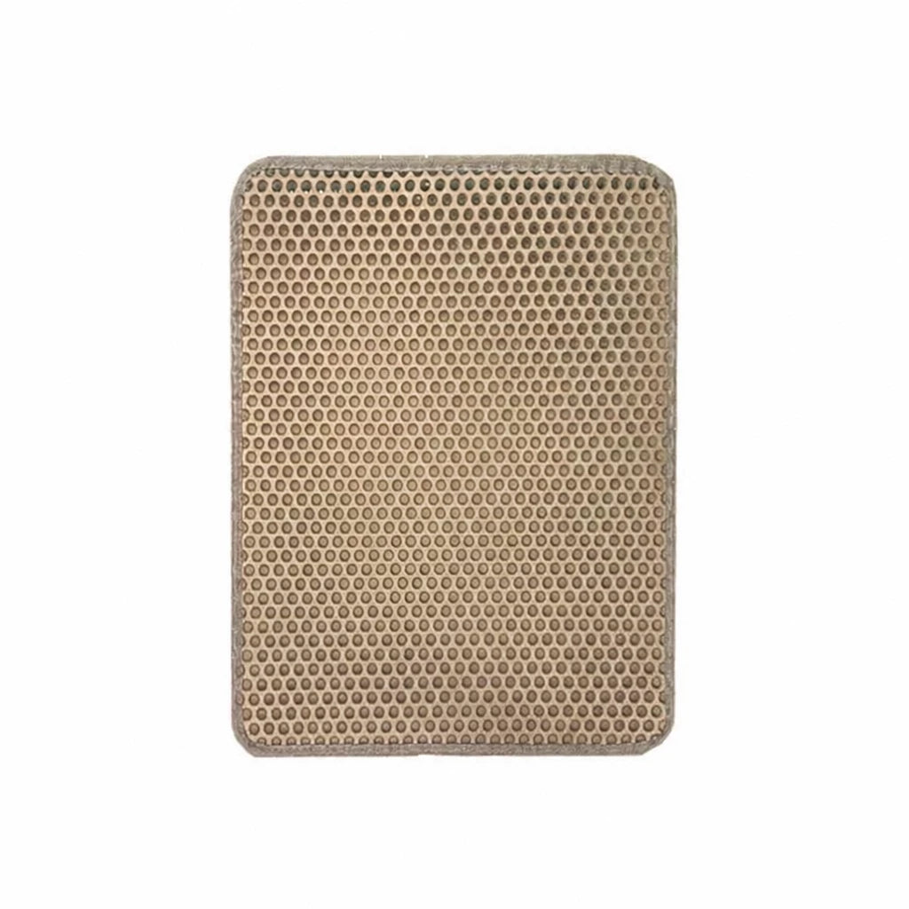 Double-Layer Cat Litter Mat with Cut-to-Fit Design