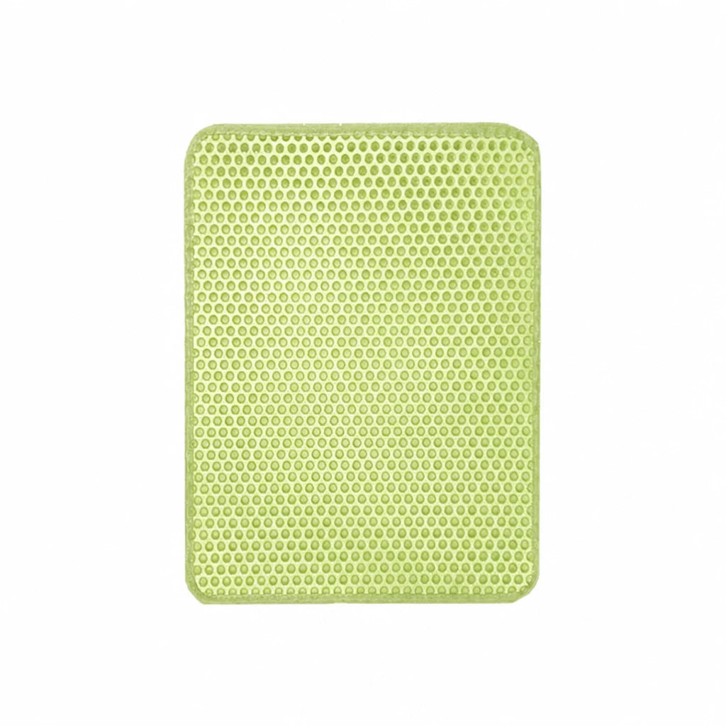 Double-Layer Cat Litter Mat with Cut-to-Fit Design