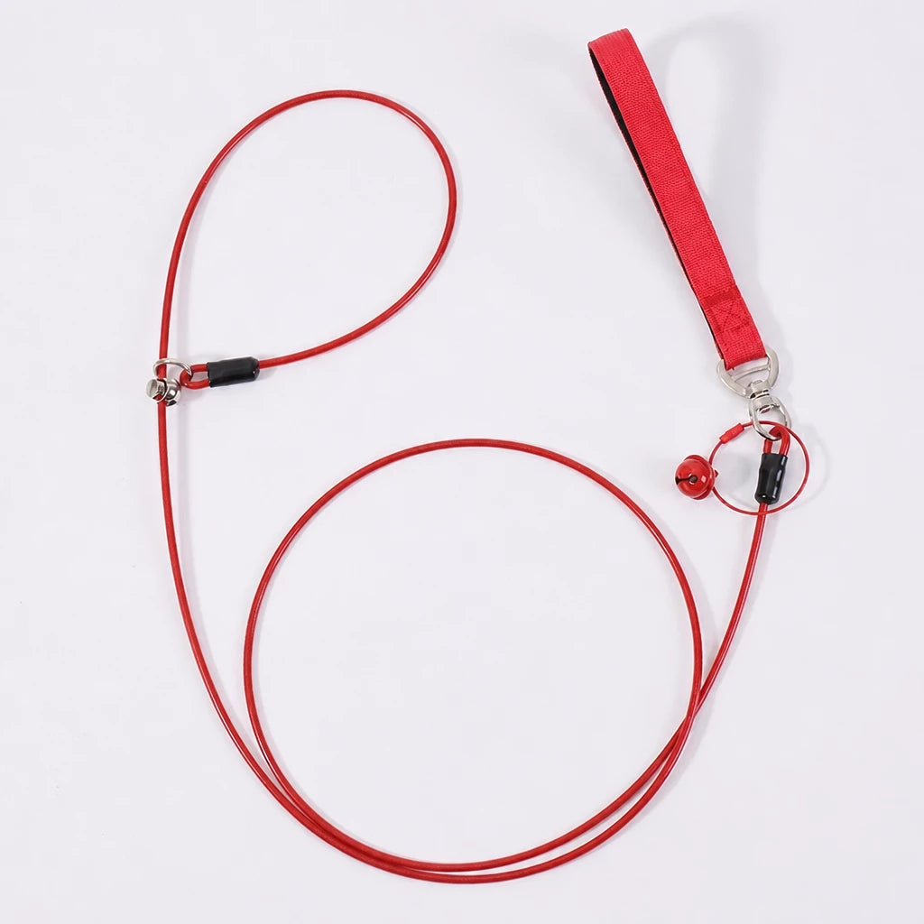 Steel Wire Dog Training Leash