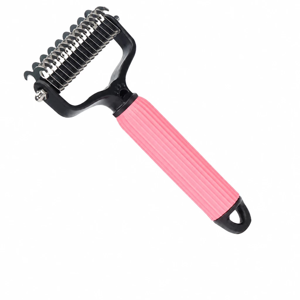 Pet Detangling and Deshedding Comb for Dogs and Cats