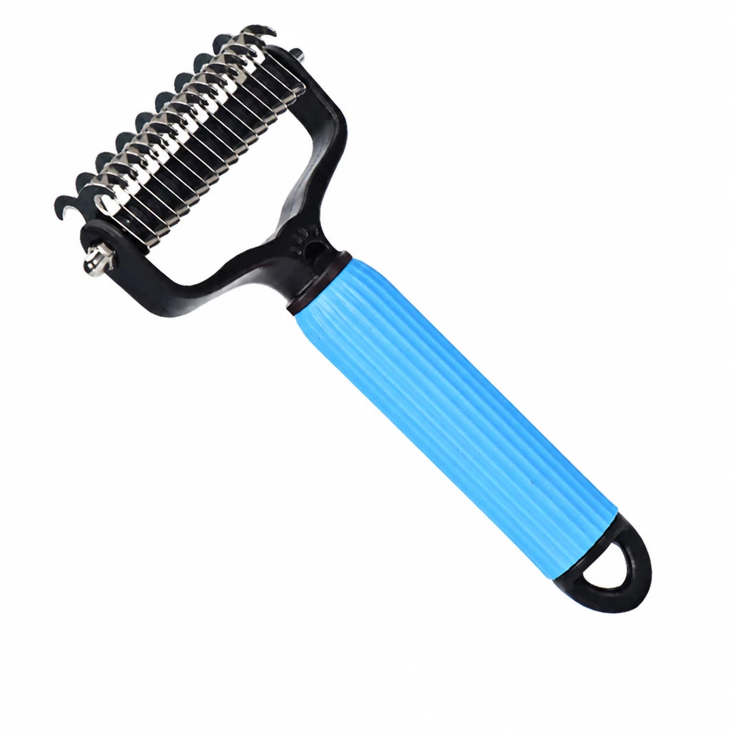 Pet Detangling and Deshedding Comb for Dogs and Cats