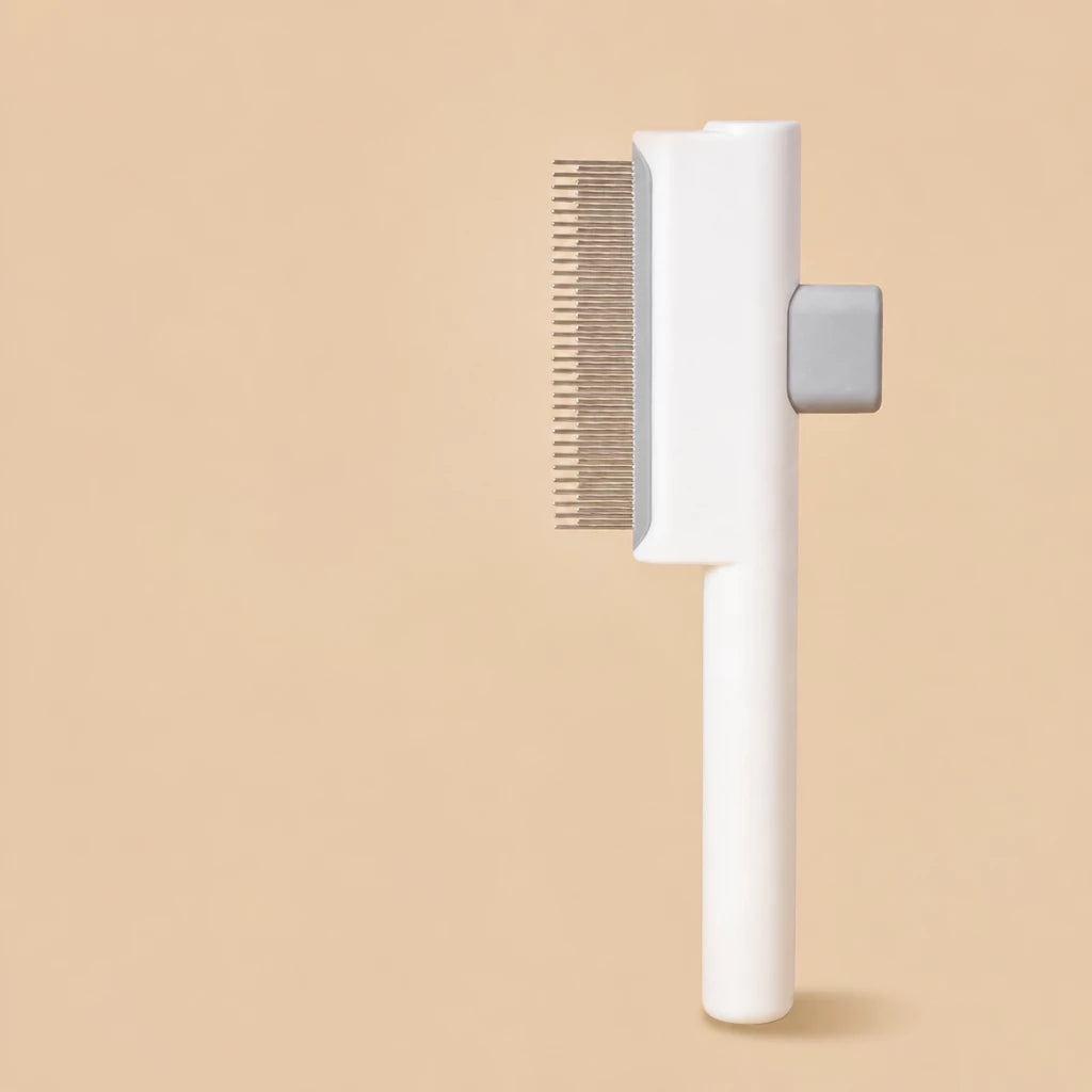 Self-Cleaning Deshedding Comb for Cats & Dogs