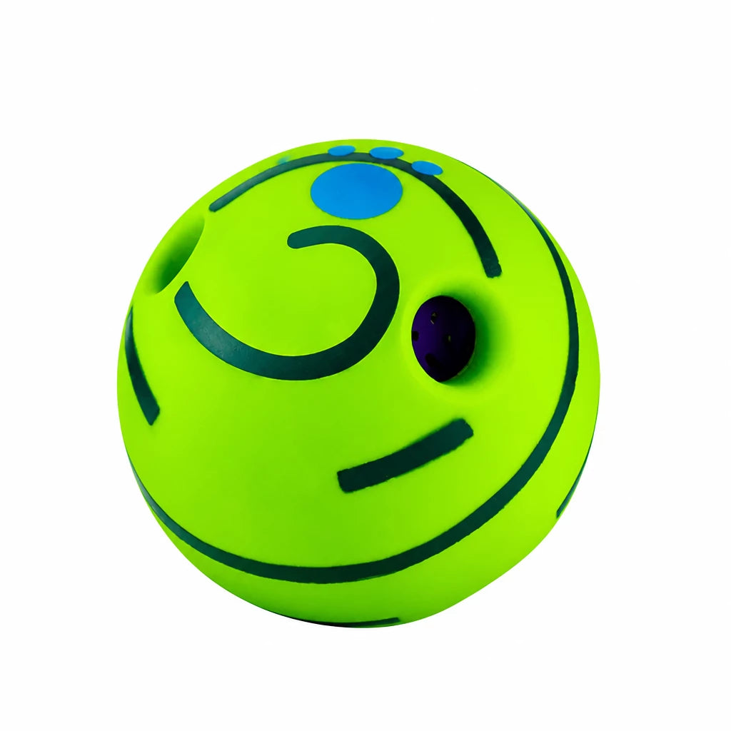 Interactive Squeaky Ball Dog Toy