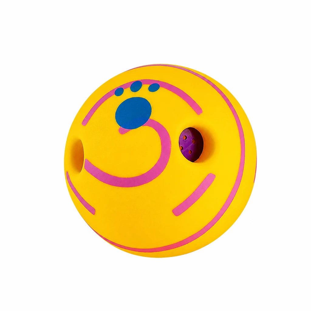 Interactive Squeaky Ball Dog Toy