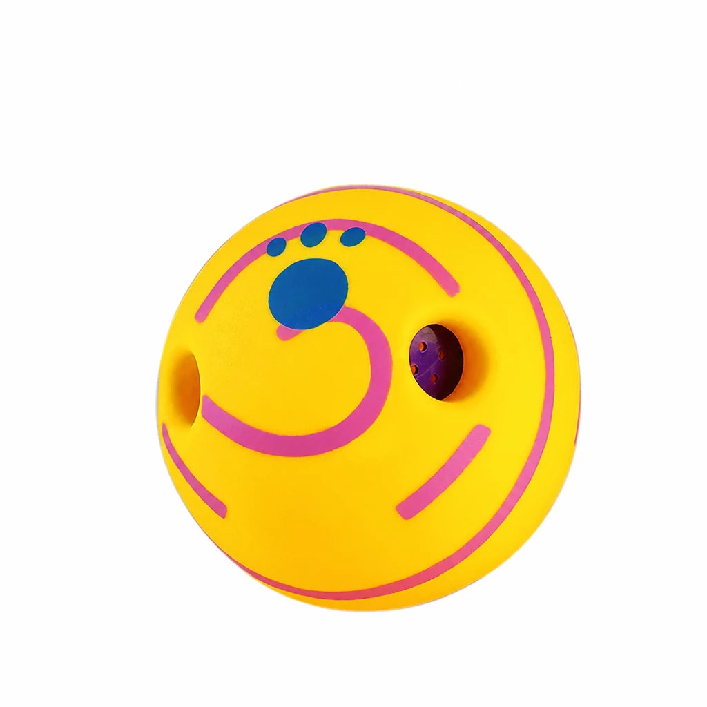 Interactive Squeaky Ball Dog Toy