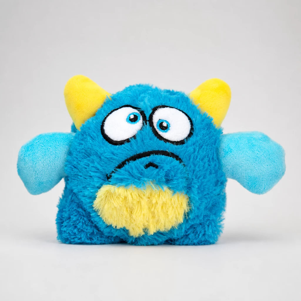 Monster Dragon Egg Squeaky Plush Dog Toy for Small & Medium Dogs