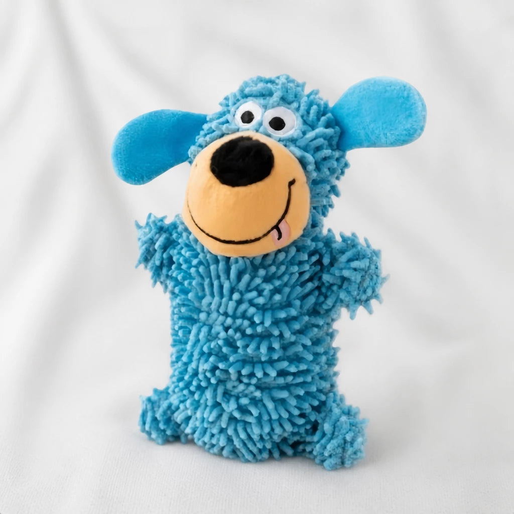 Squeaky Mop Dog Toy for Small and Medium Dogs