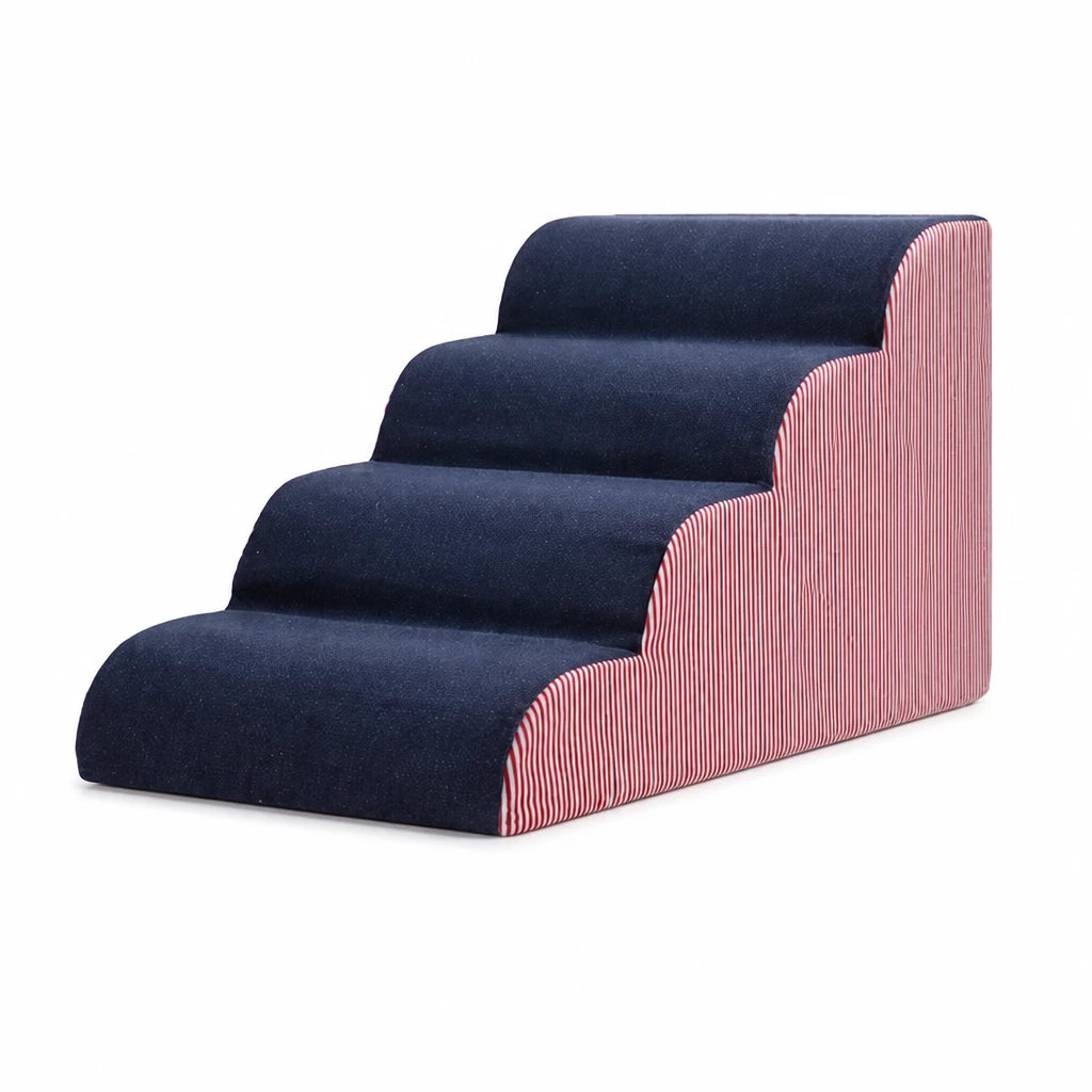 Pet Stairs for Small Dogs with Removable, Washable Design