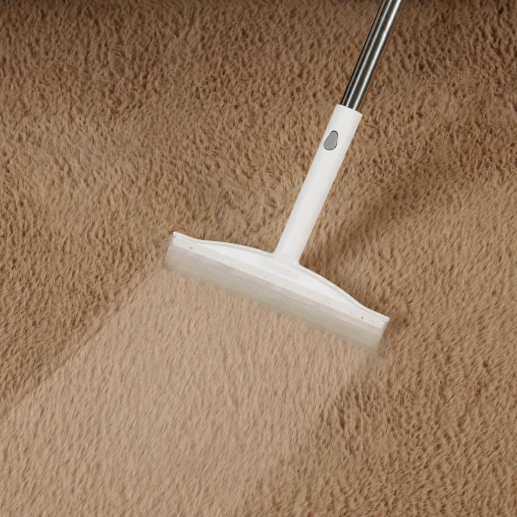 Pet Deshedding Brush for Cats and Dogs with Short or Long Handle
