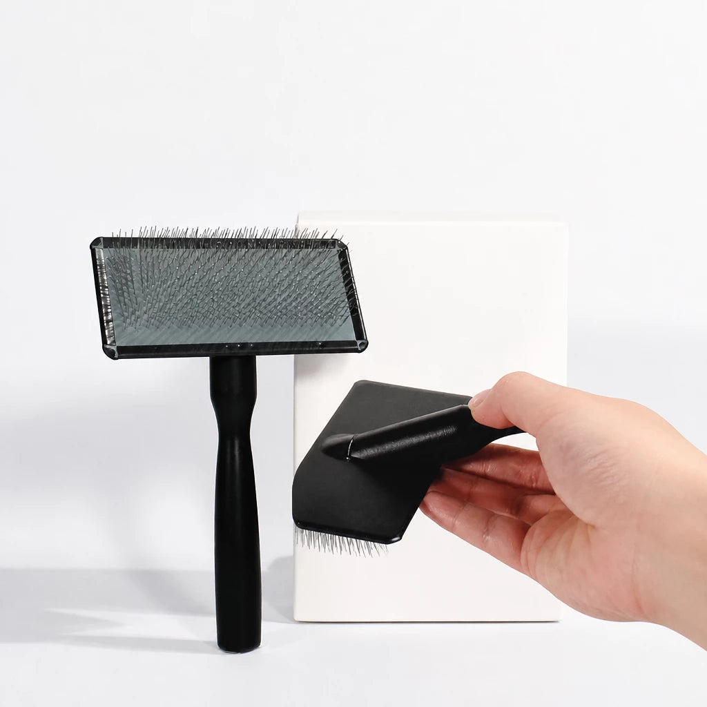 Pet Grooming Pin Brush for Long-Haired Cats and Dogs