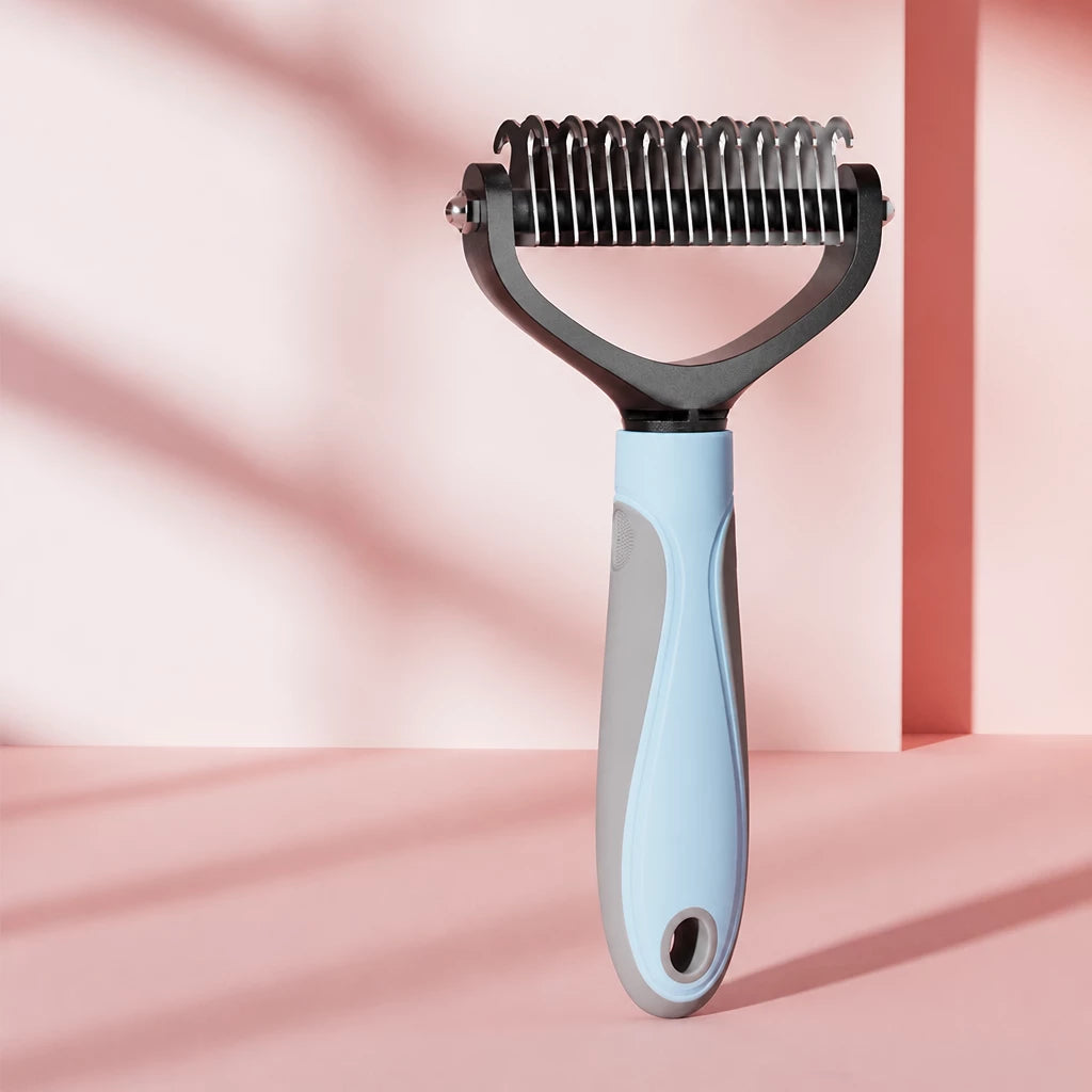 Cat Grooming Comb for Long Hair, Knots and Loose Fur