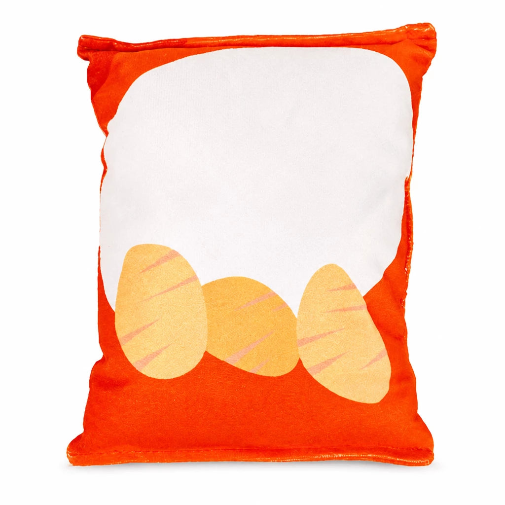 Potato Chip Plush Squeaky Toy for Dogs & Cats