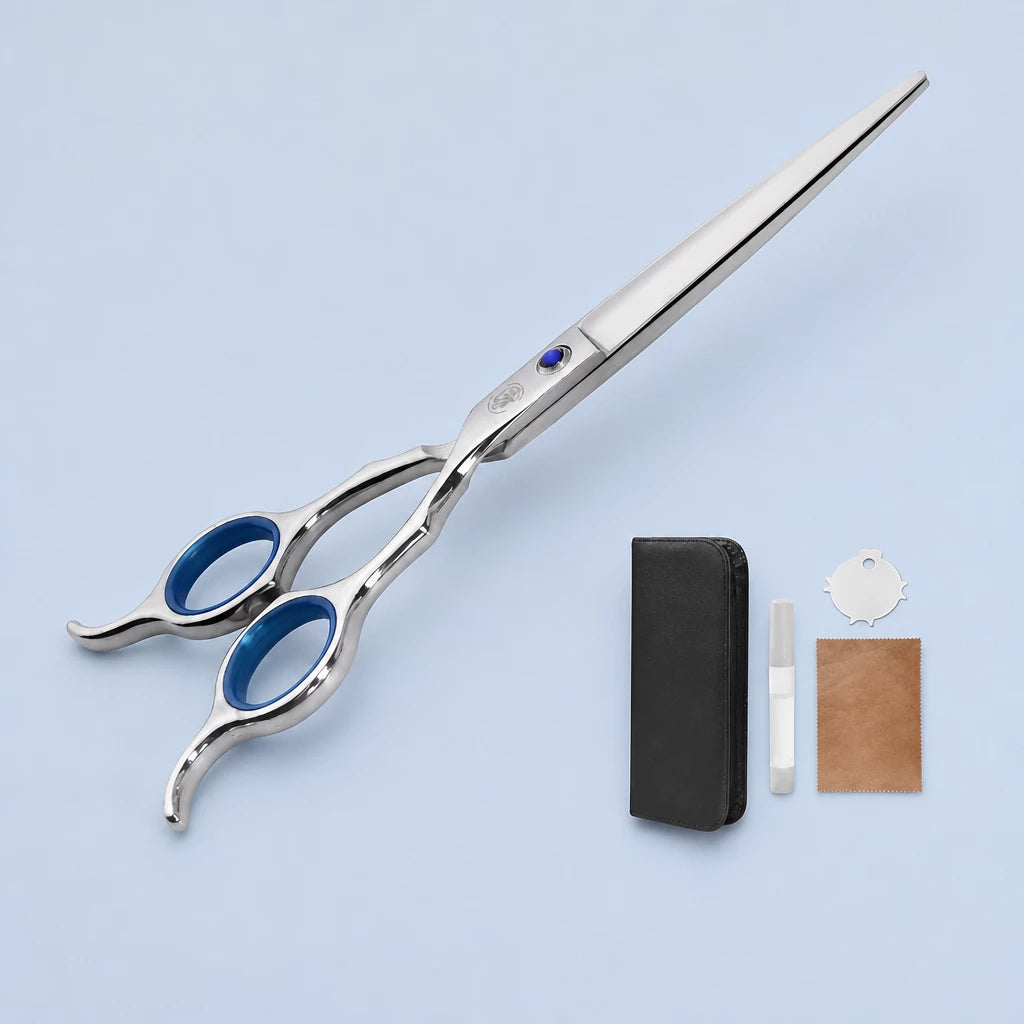 Pet Grooming Shears Set with Storage Case