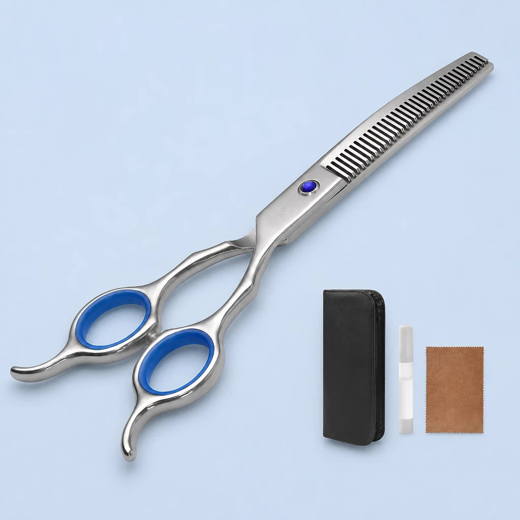 Pet Grooming Shears Set with Storage Case