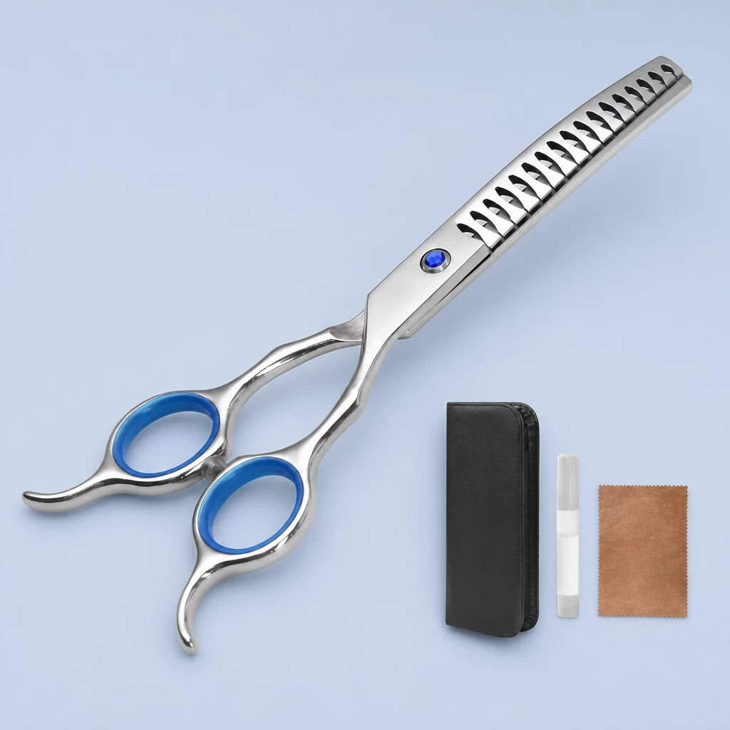 Pet Grooming Shears Set with Storage Case