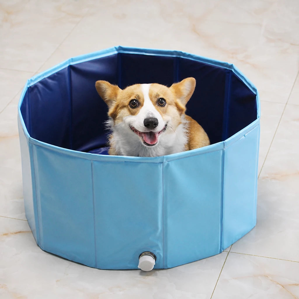 Foldable Pet Bath Basin for Dogs & Cats