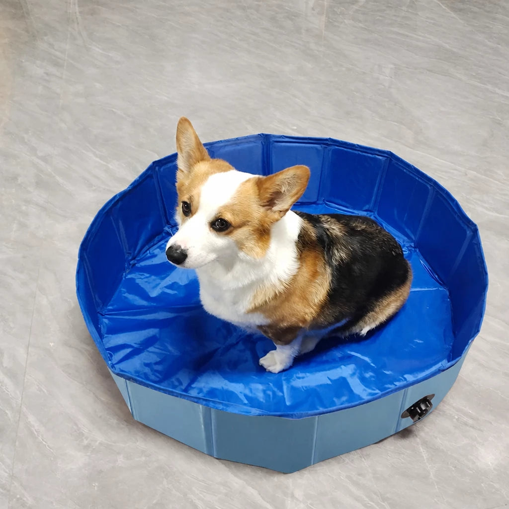 Foldable Pet Bath Basin for Dogs & Cats