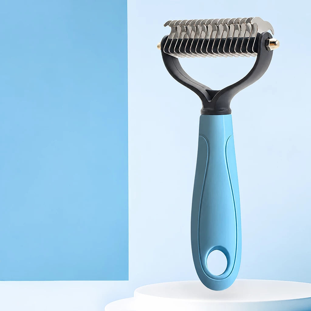 Dog & Cat Grooming Comb for Loose Fur and Tangles