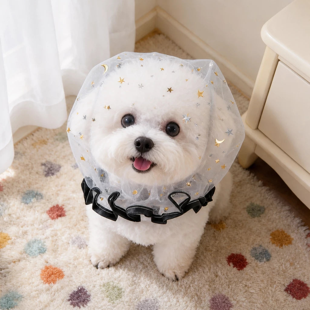 Breathable Polyester Mesh Muzzle for Small Dogs