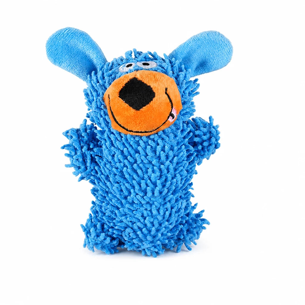 Plush Squeaky Dog Toy with Playful Animal Designs