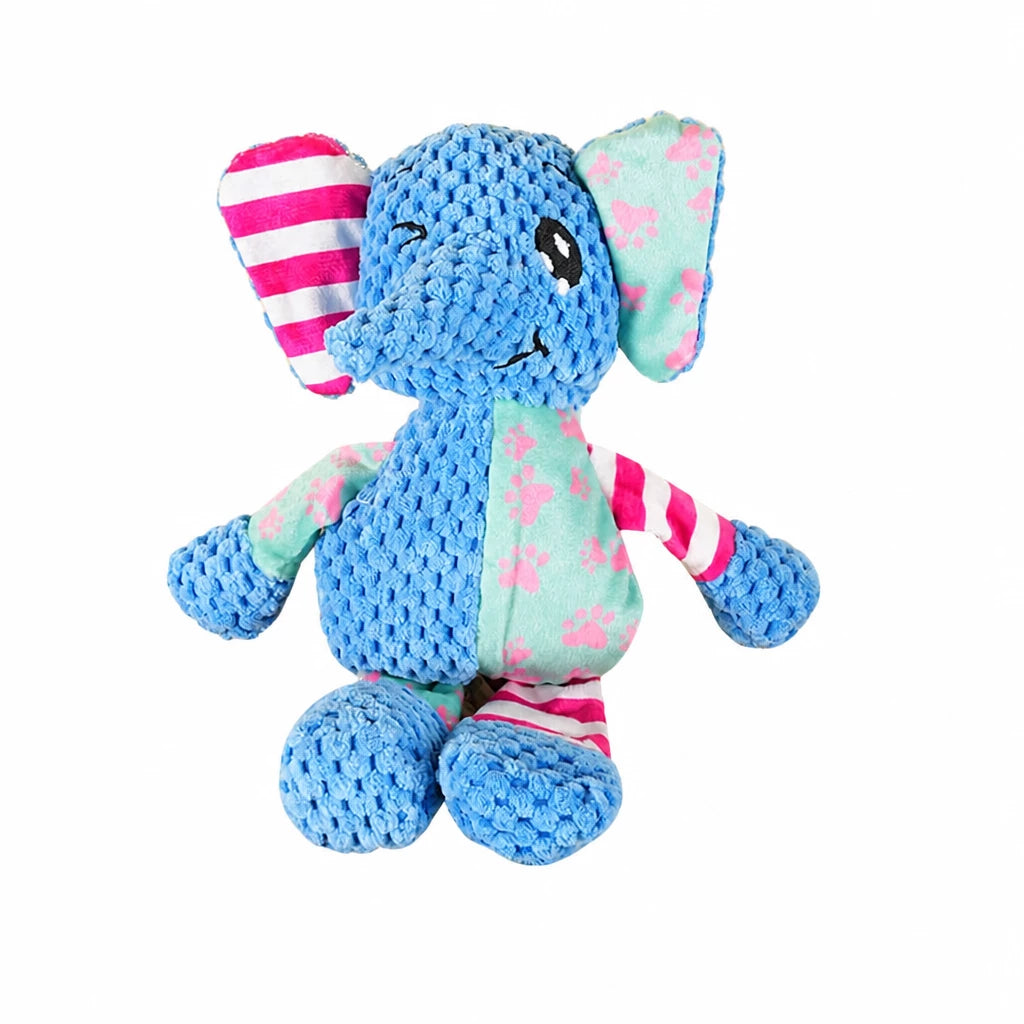 Plush Squeaky Dog Toy with Playful Animal Designs