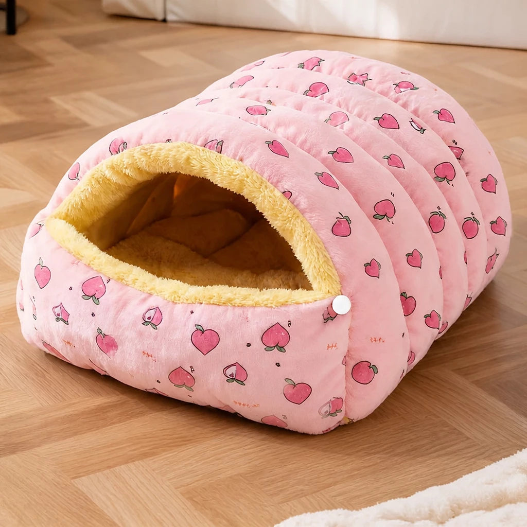 Semi-Enclosed Cat & Small Dog Bed