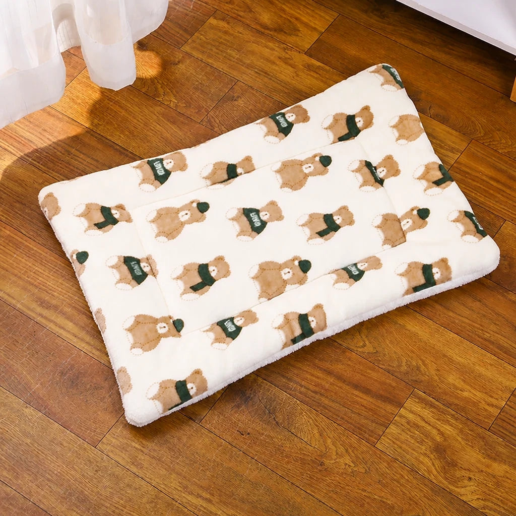 All-Season Three-Layer Pet Bed Mat for Dogs and Cats