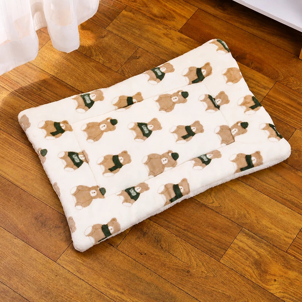 All-Season Three-Layer Pet Bed Mat for Dogs and Cats