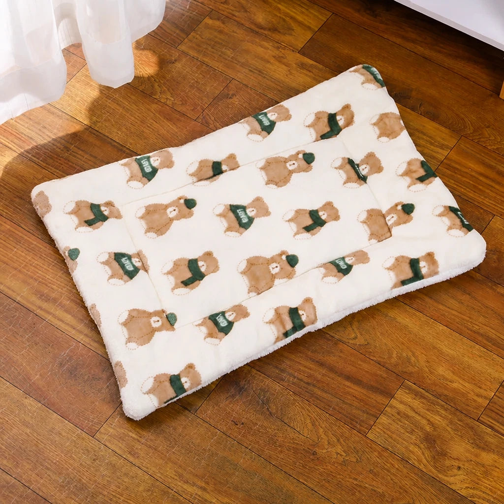 All-Season Three-Layer Pet Bed Mat for Dogs and Cats