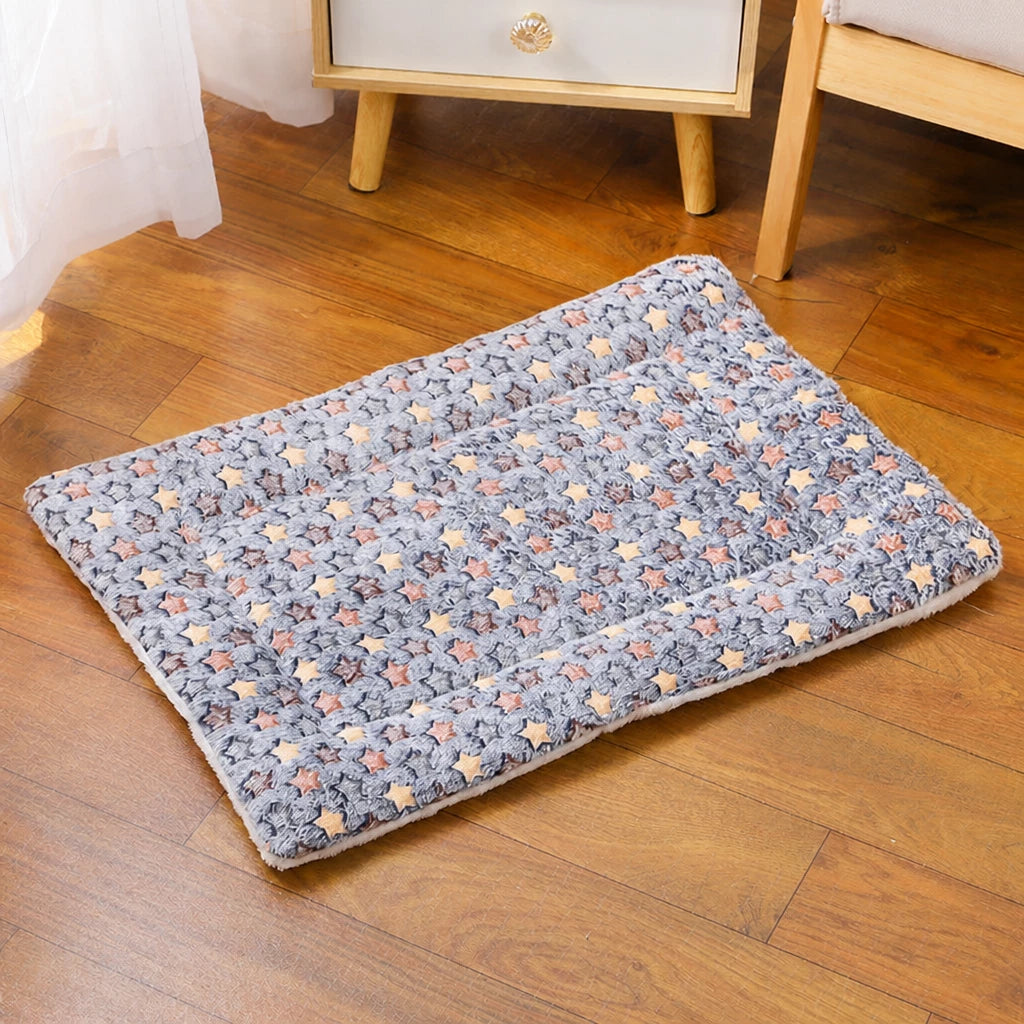 All-Season Three-Layer Pet Bed Mat for Dogs and Cats
