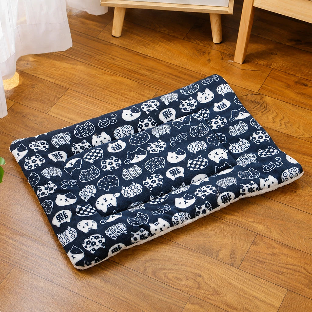 All-Season Three-Layer Pet Bed Mat for Dogs and Cats